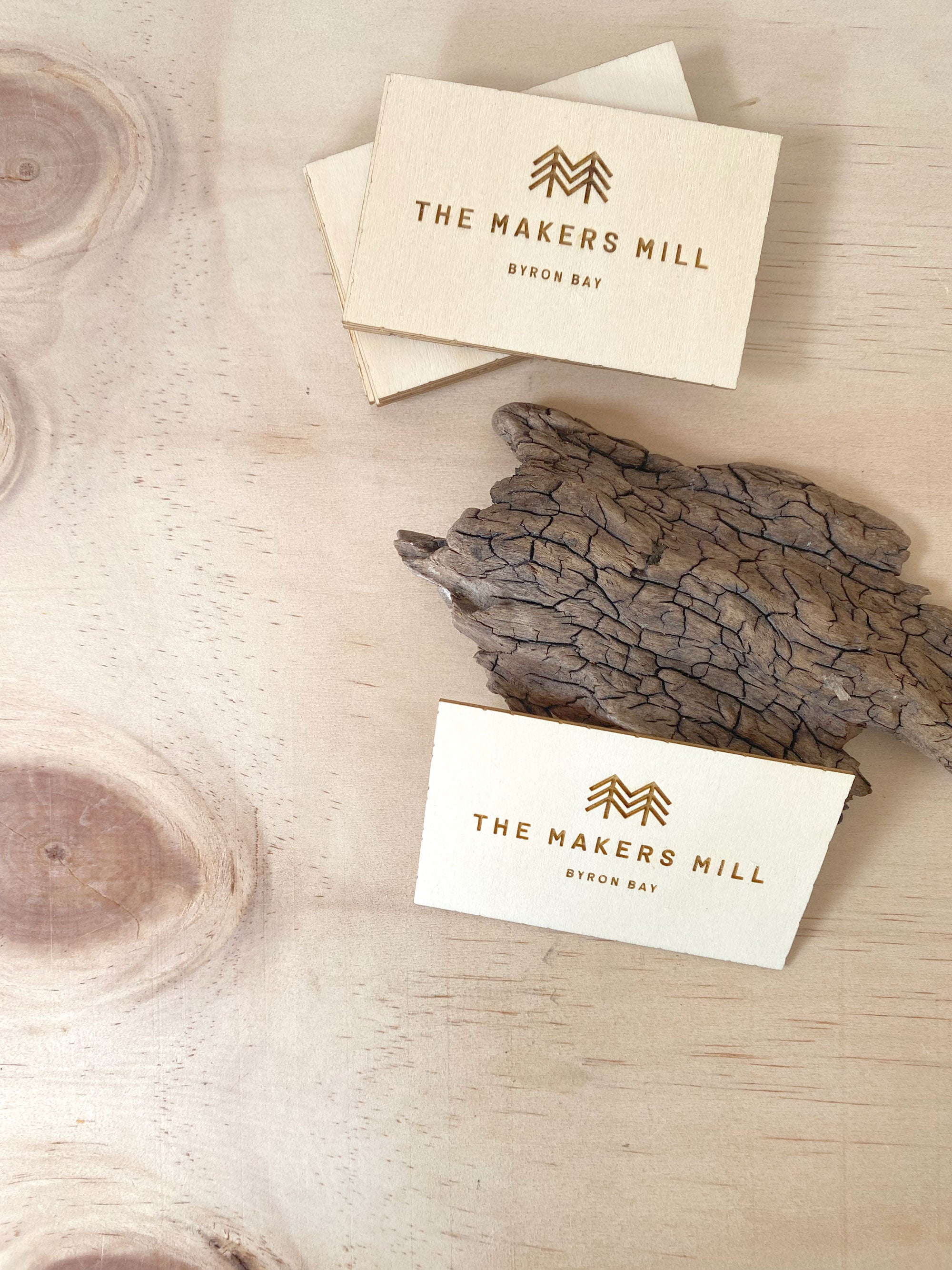 Timber Business Cards