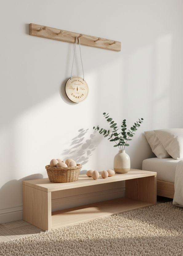 Personalised Easter Bunny Hanging Sign