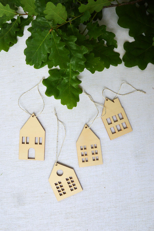 Little Christmas Houses Set