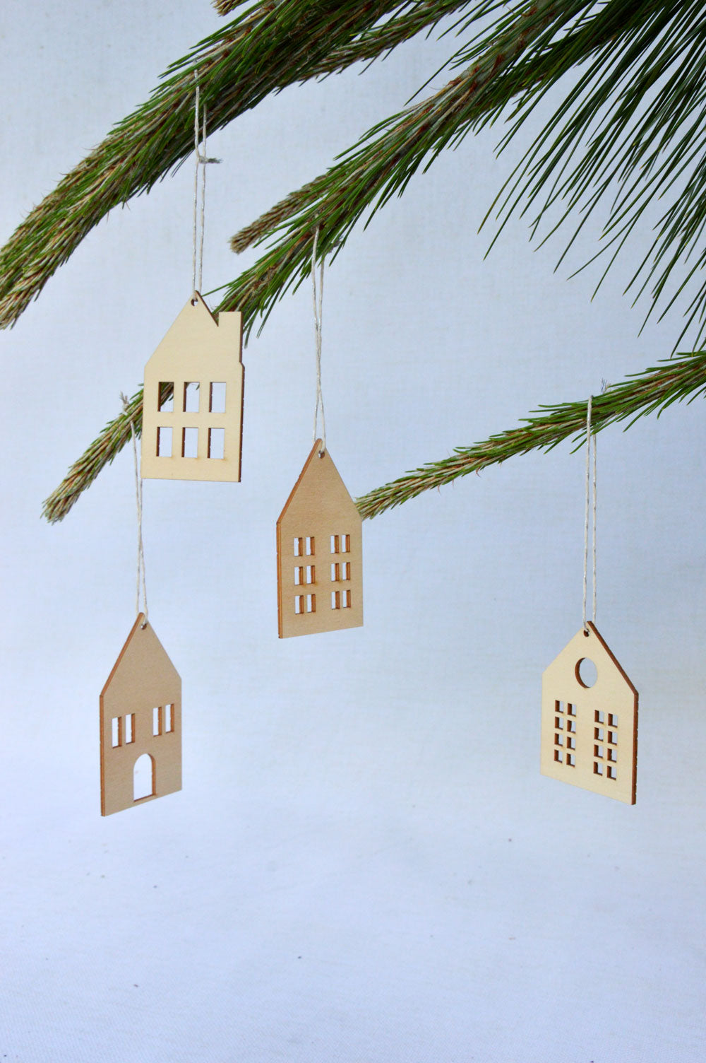 Little Christmas Houses Set