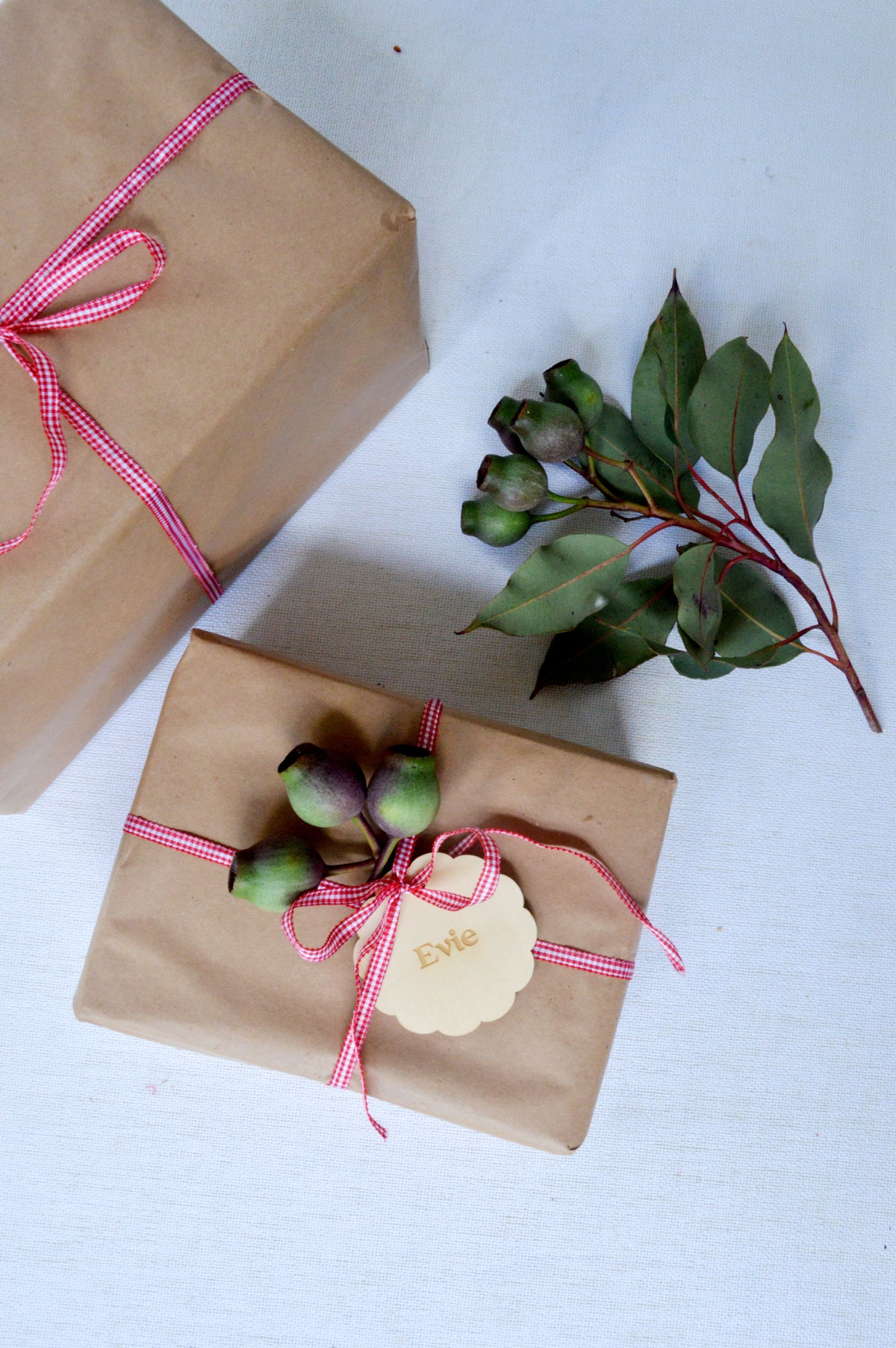 Present Tag and Christmas Ornament