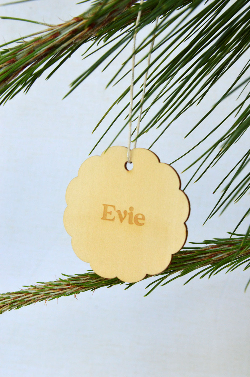 Present Tag and Christmas Ornament