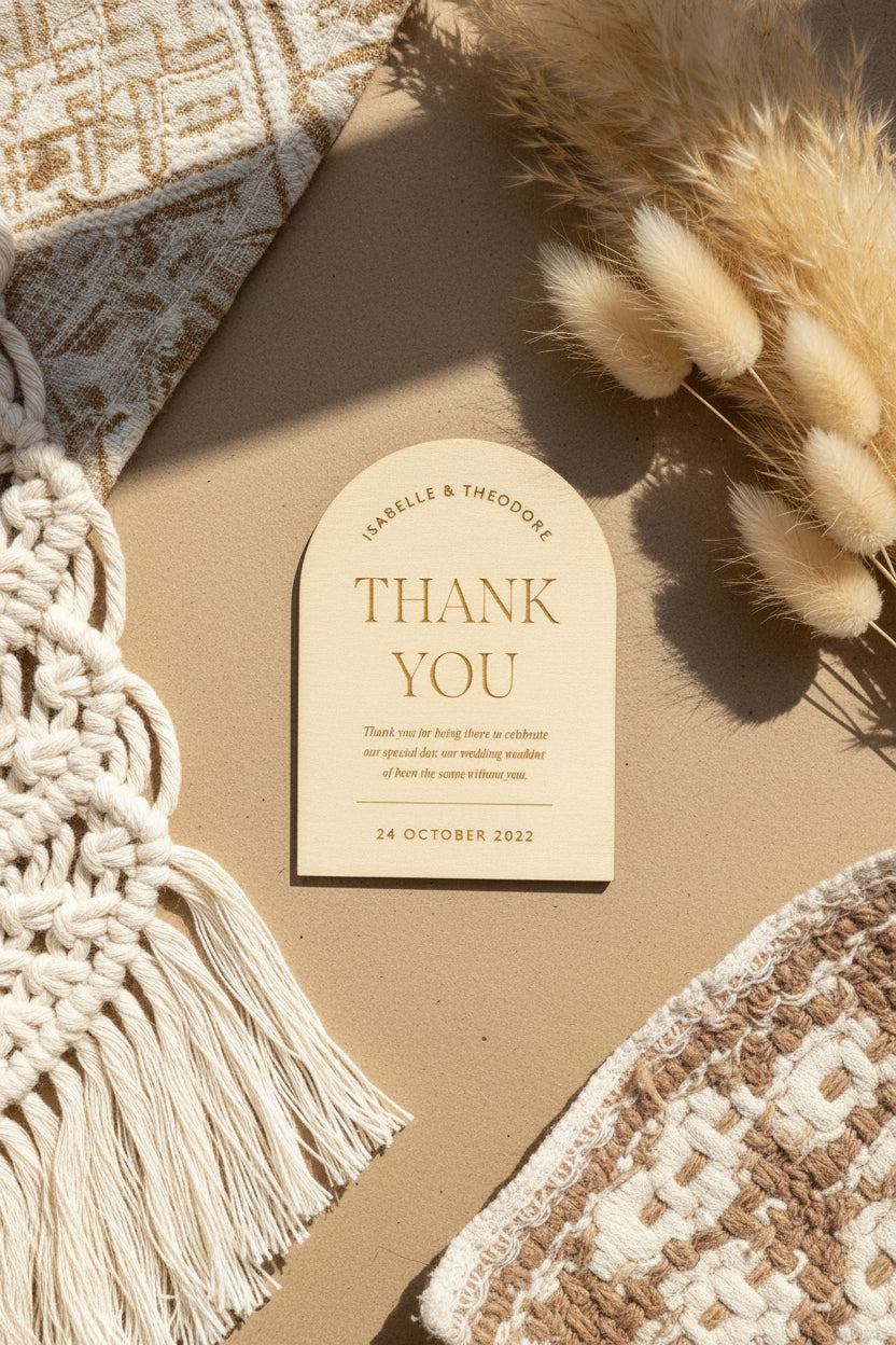 Thank You Card – With Magnet